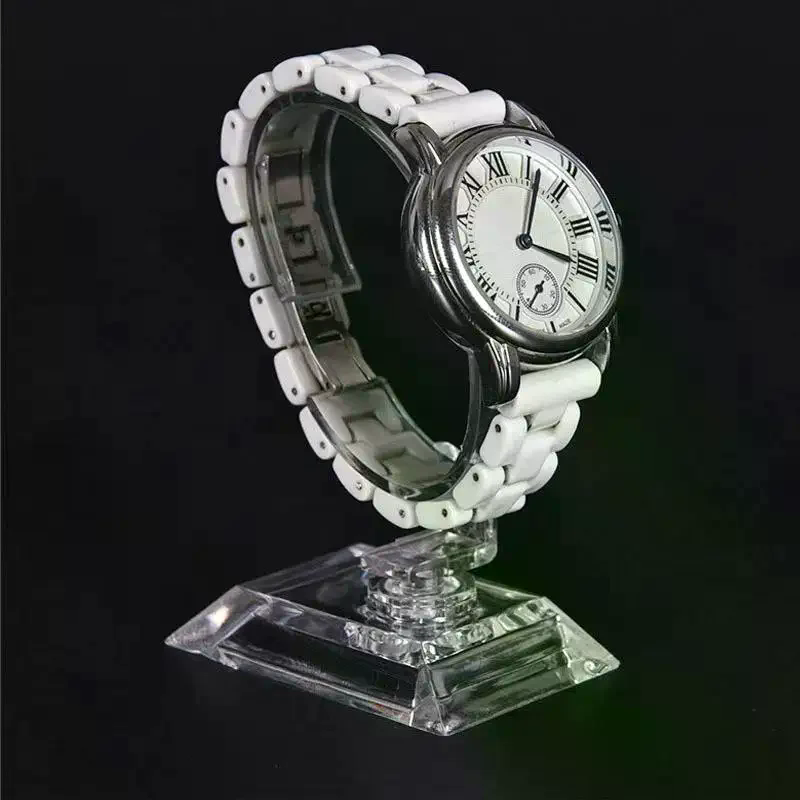 Jewelry And Watches Inc - حامل عرض الساعات، حامل شفاف دائري