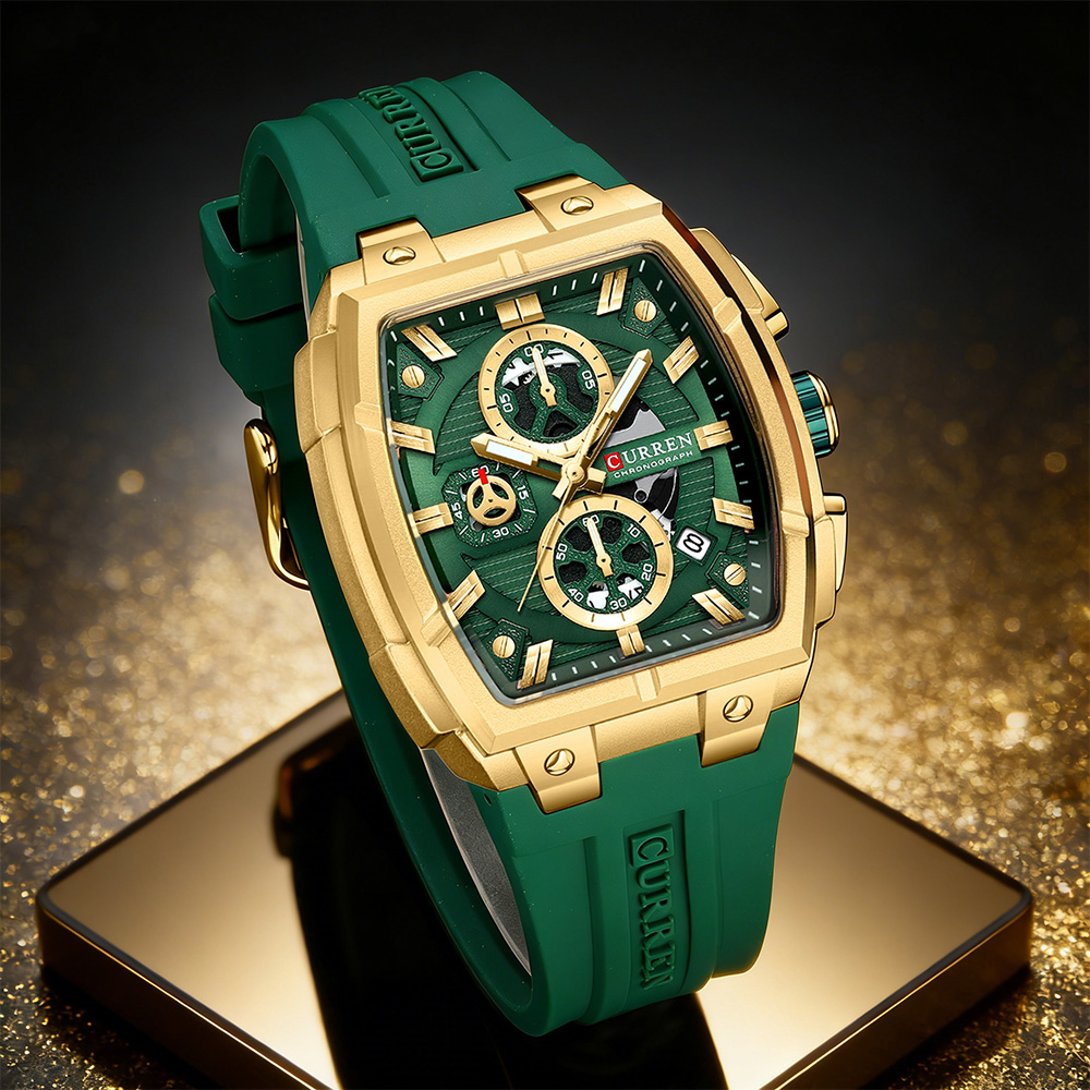 Jewelry For Watches - ساعة CURREN الفاخرة للرجال، ساعة يد