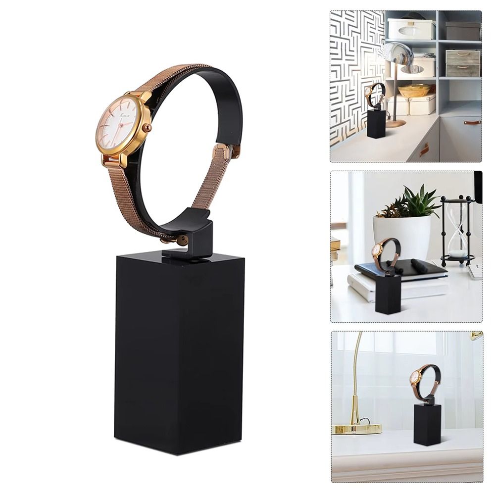 Jewelry And Watches Inc - حامل عرض ساعات أكريليك جديد 4/6/8