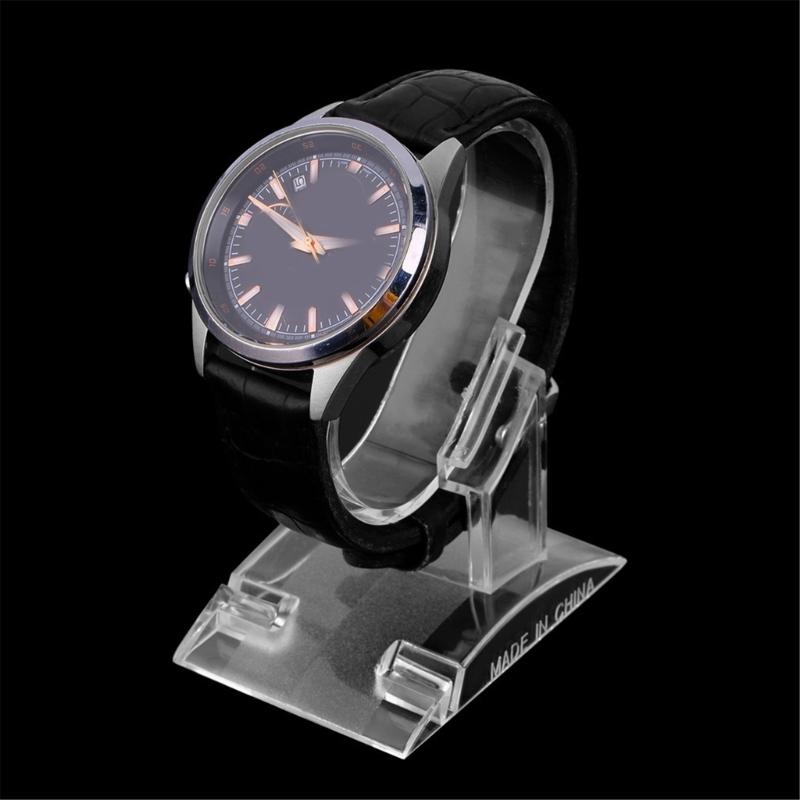 Jewelry And Watches Inc - رف عرض ساعة من البلاستيك الشفاف