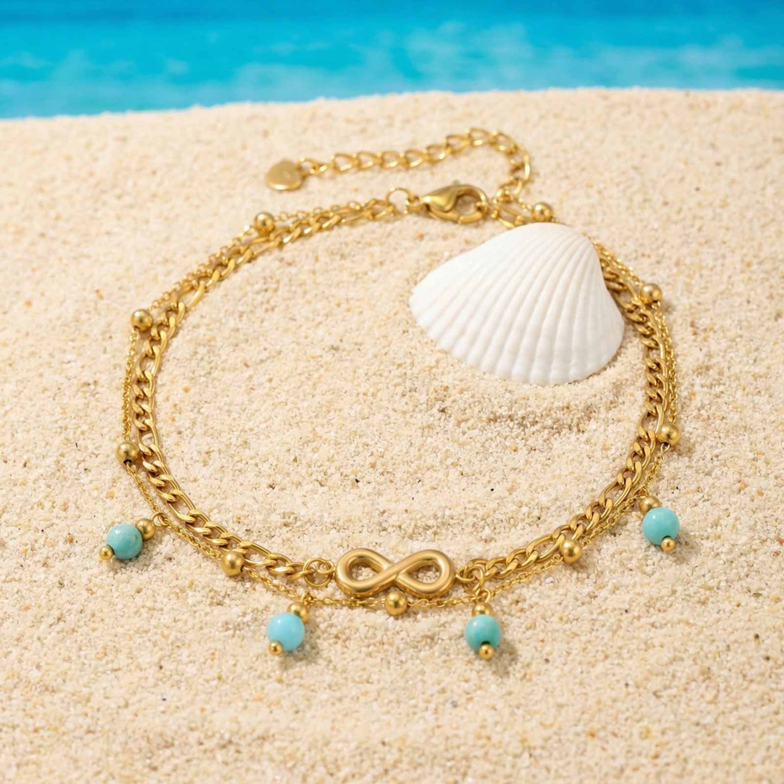 Jc Jewelry & Watches Photos - خلخال نسائي جديد من Vnox بتصميم