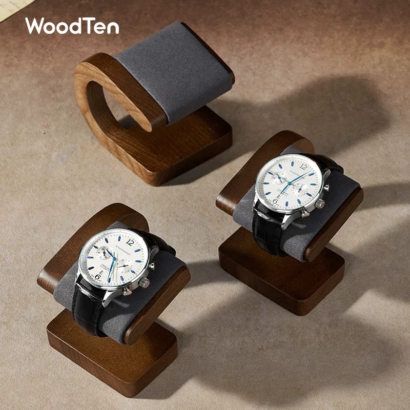 حامل عرض ساعات خشبي جديد من وو - مراجعة Jewelry And Watches Inc وسعره